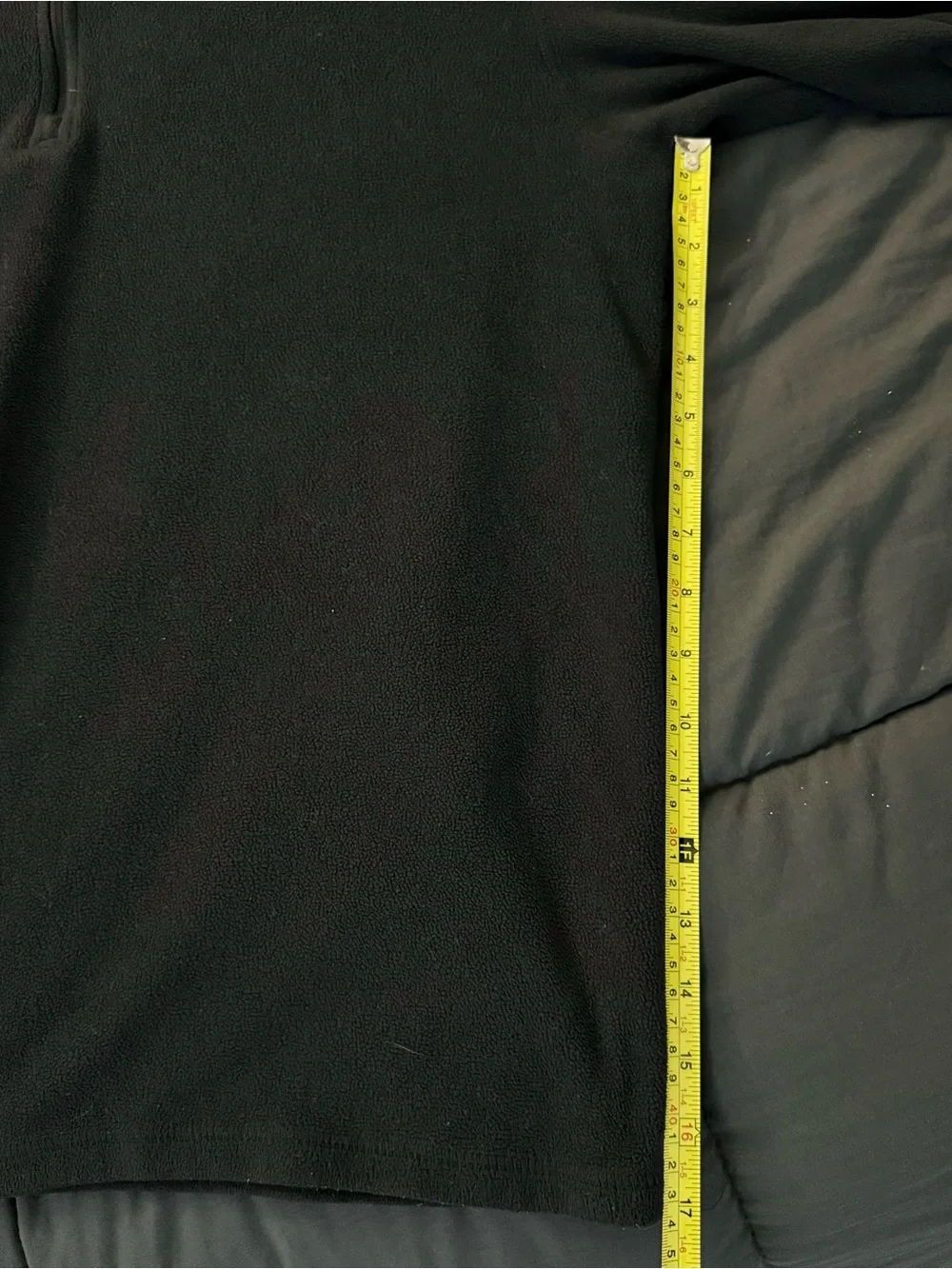 The North Face Black Half-Zip Fleece Pullover